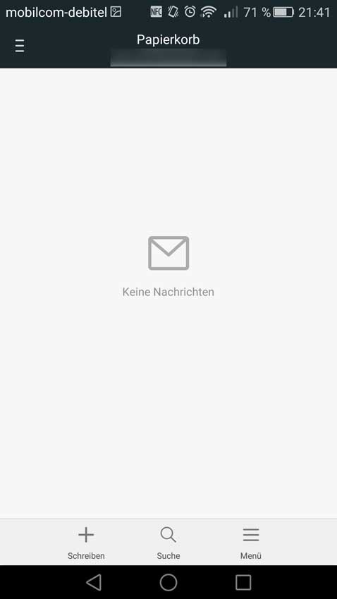 Android: Papierkorb leeren - so geht