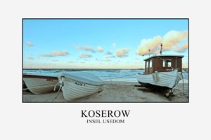 Fischerboote Koserow Strand Insel Usedom
