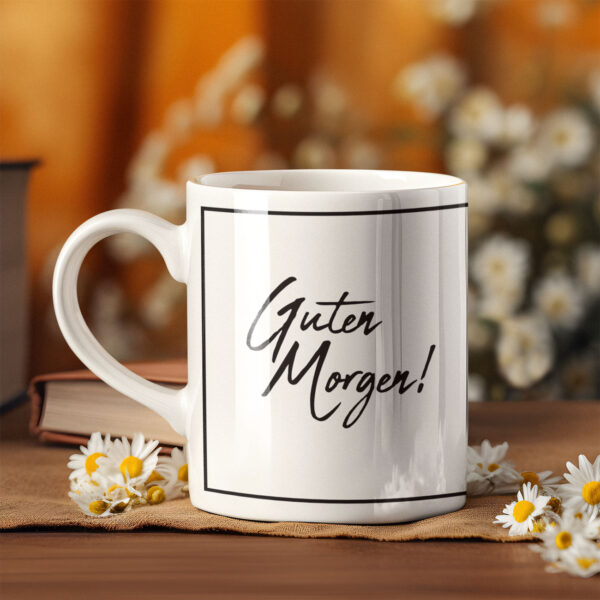 Ich bin die Marke, die es zu performen gilt! Kaffeetasse Kaffeebecher Guten Morgen Coffee Mug
