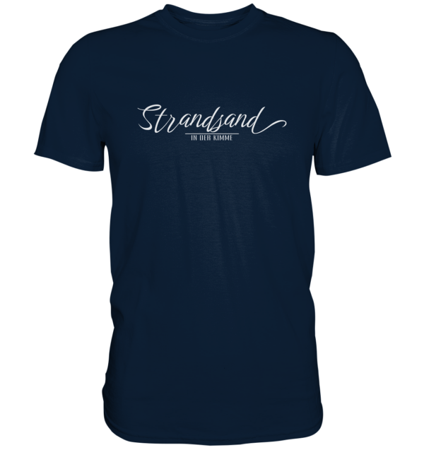 Strandsand in der Kimme - das Shirt - Premium Shirt 2