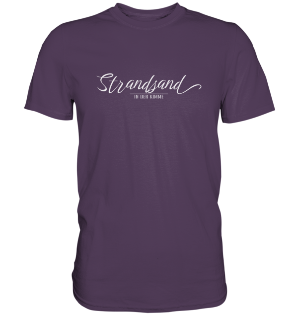 Strandsand in der Kimme - das Shirt - Premium Shirt 1