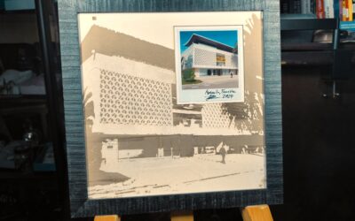 Jens Scheider - Fotografie Kunst - Onlineshop und Blog 3 Lasergrafik: Präsidiale Residenz, Habib Bourghiba, Monastir