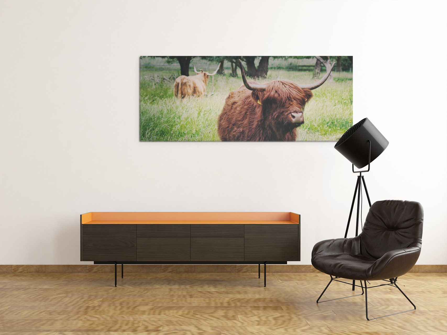 Fotografie Seebrücke Koserow Insel Usedom bei NAcht Langzeitaufnahme