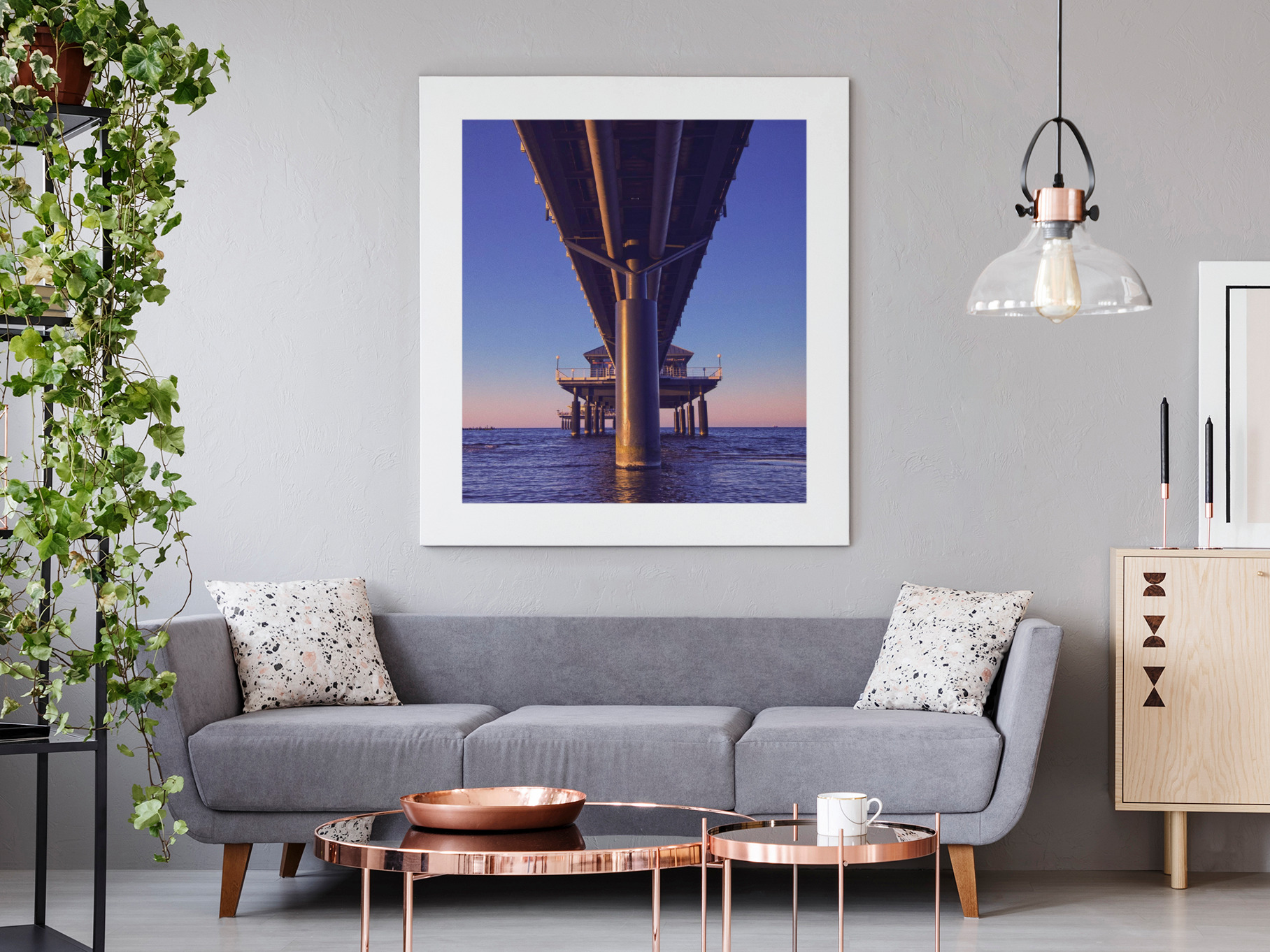 Jens Scheider Fotografie Seebrücke Heringsdorf Usedom Wandbild Kunst kaufen